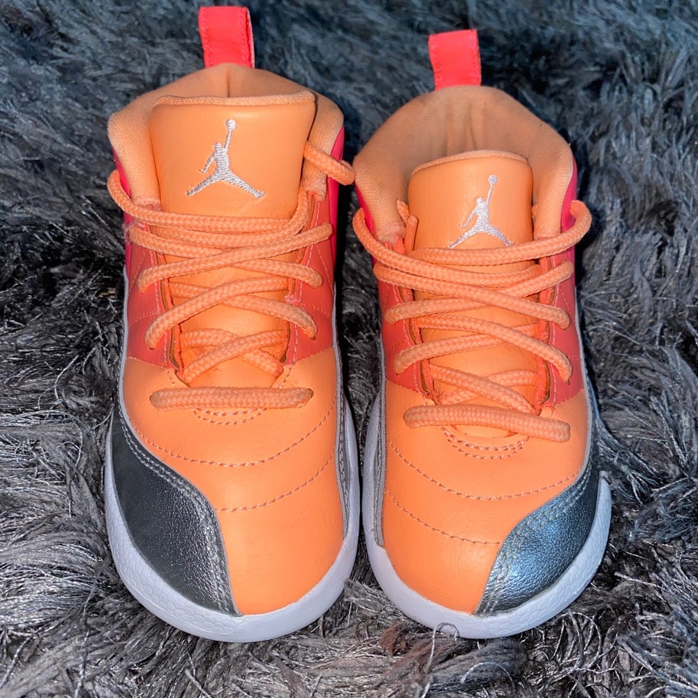 Kid’s Jordan “Tangarine Time” toddler size 9c.
